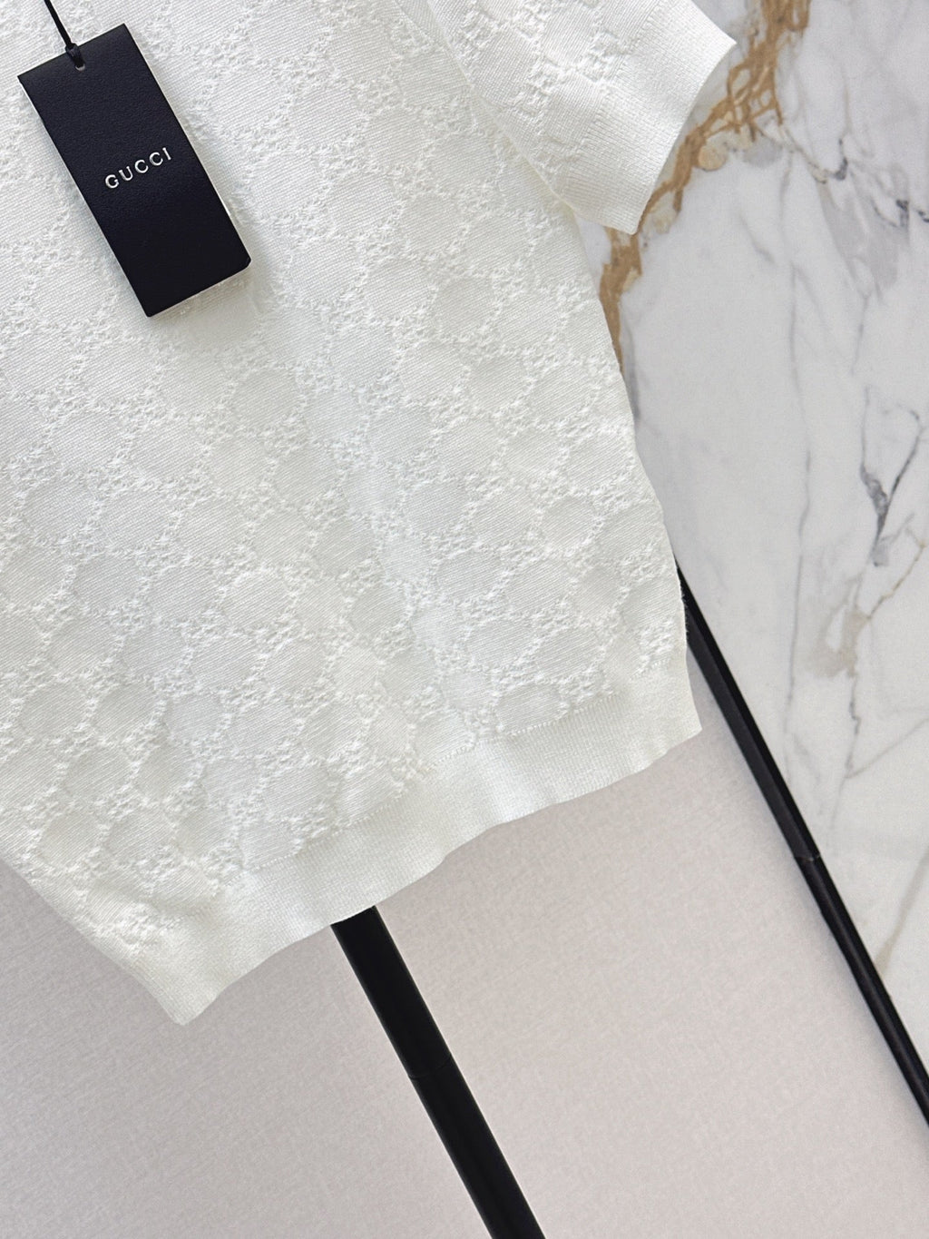 Jacquard-Knit Crewneck Sweater