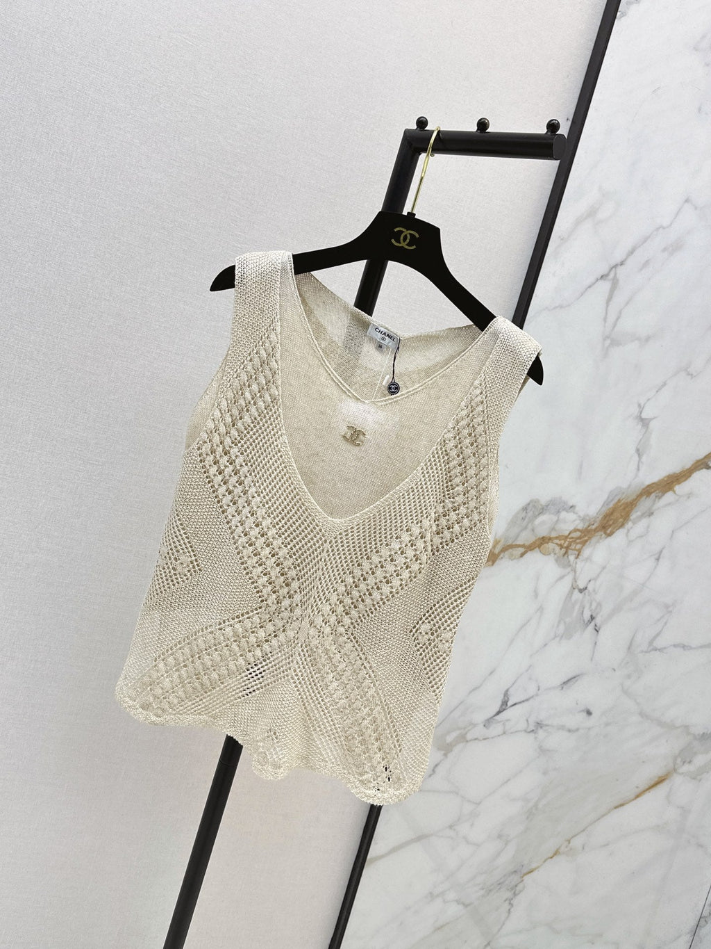 Bee-Embroidered Decorative Vest
