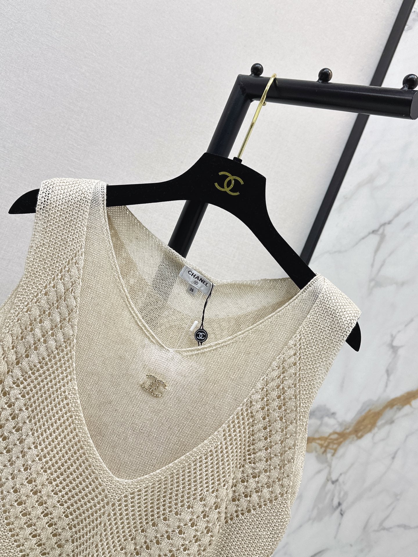 Bee-Embroidered Decorative Vest