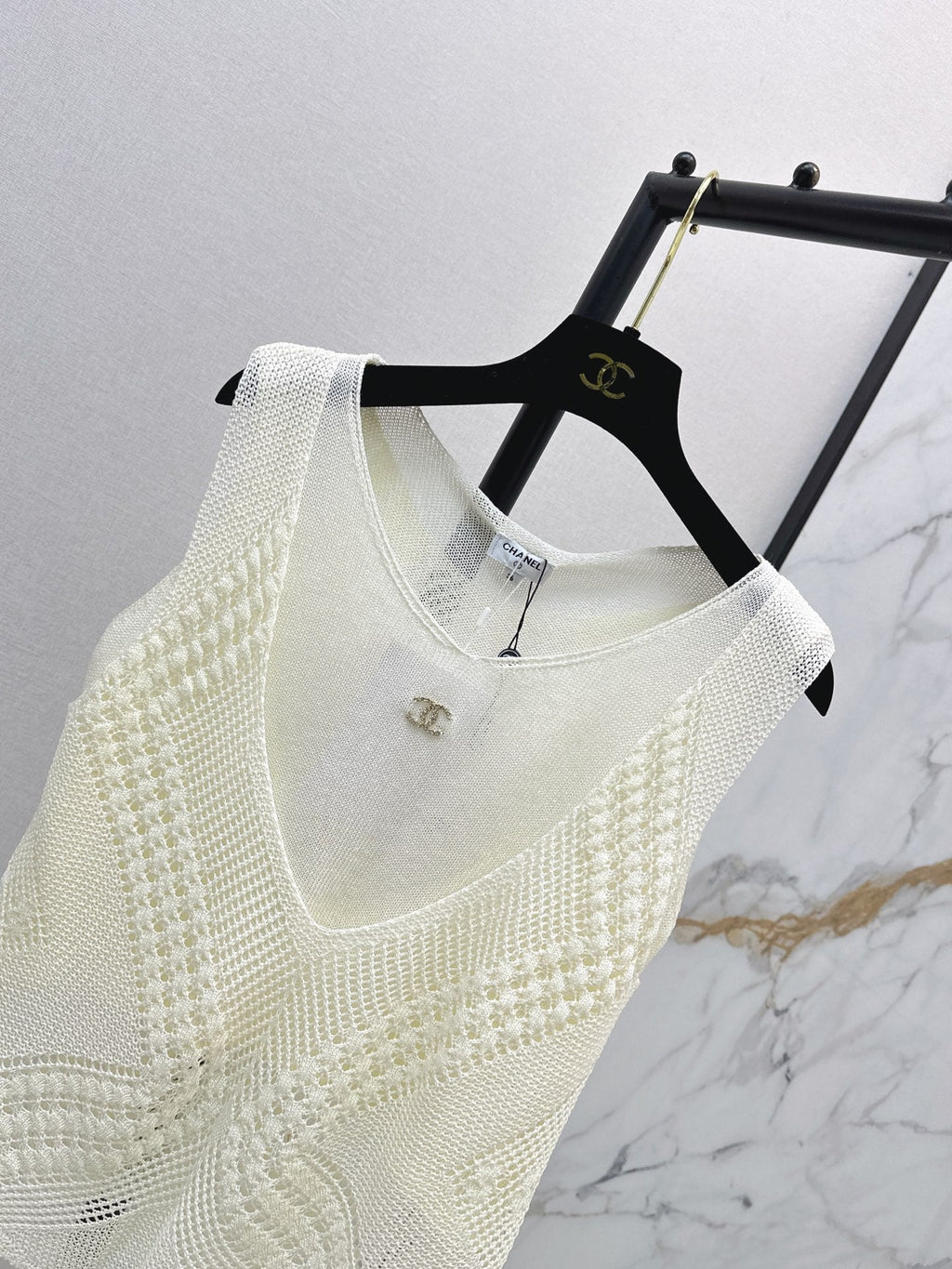 Bee-Embroidered Decorative Vest