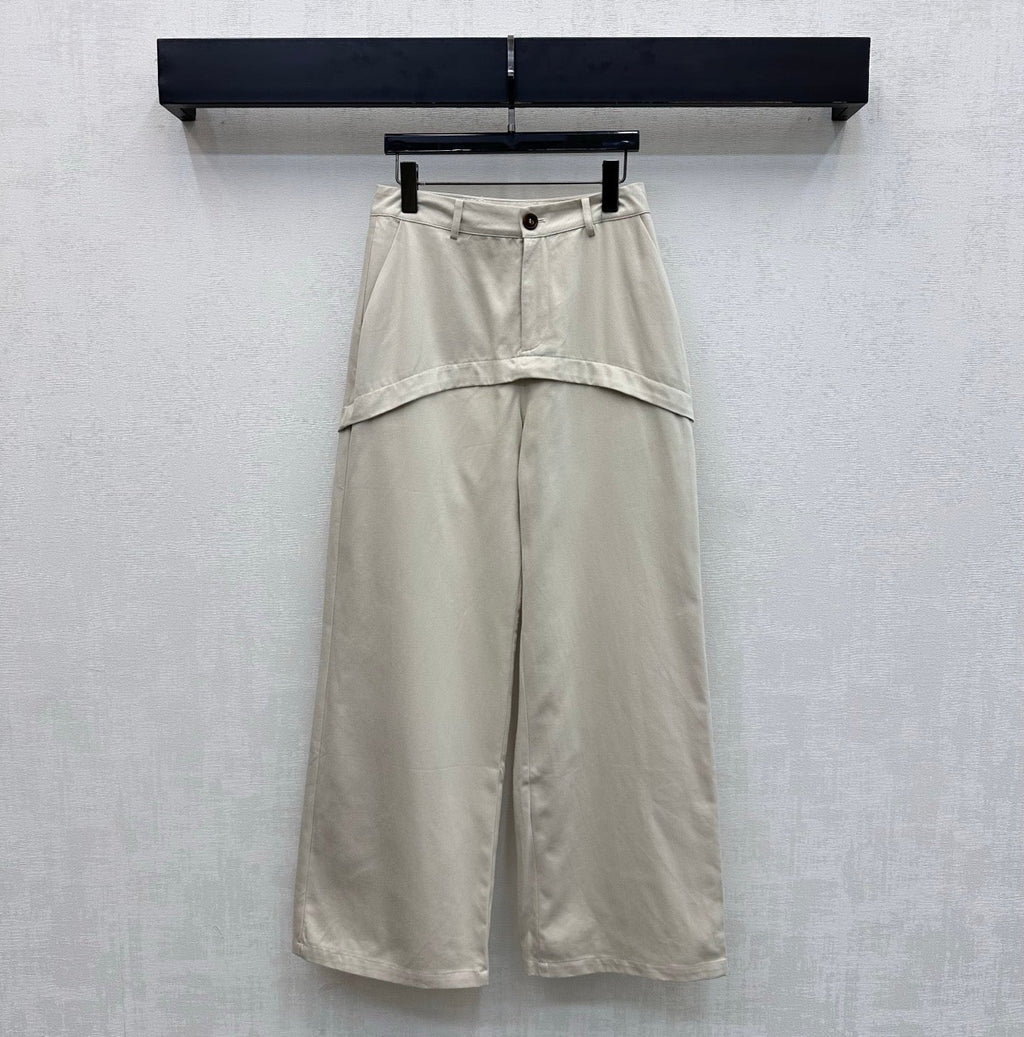 Straight-leg jeans