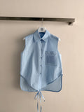 Sleeveless shirt vest