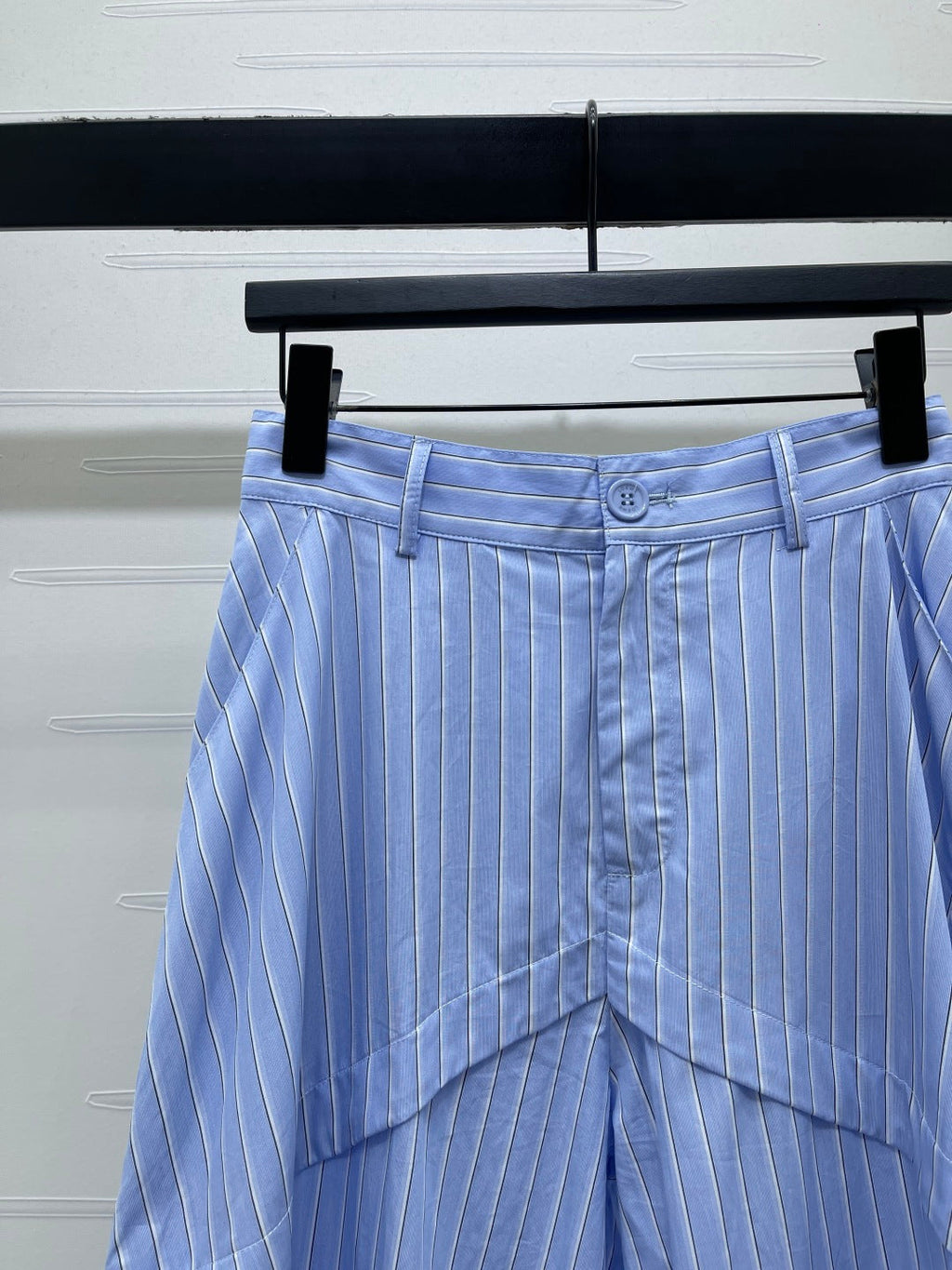 Striped cargo shorts