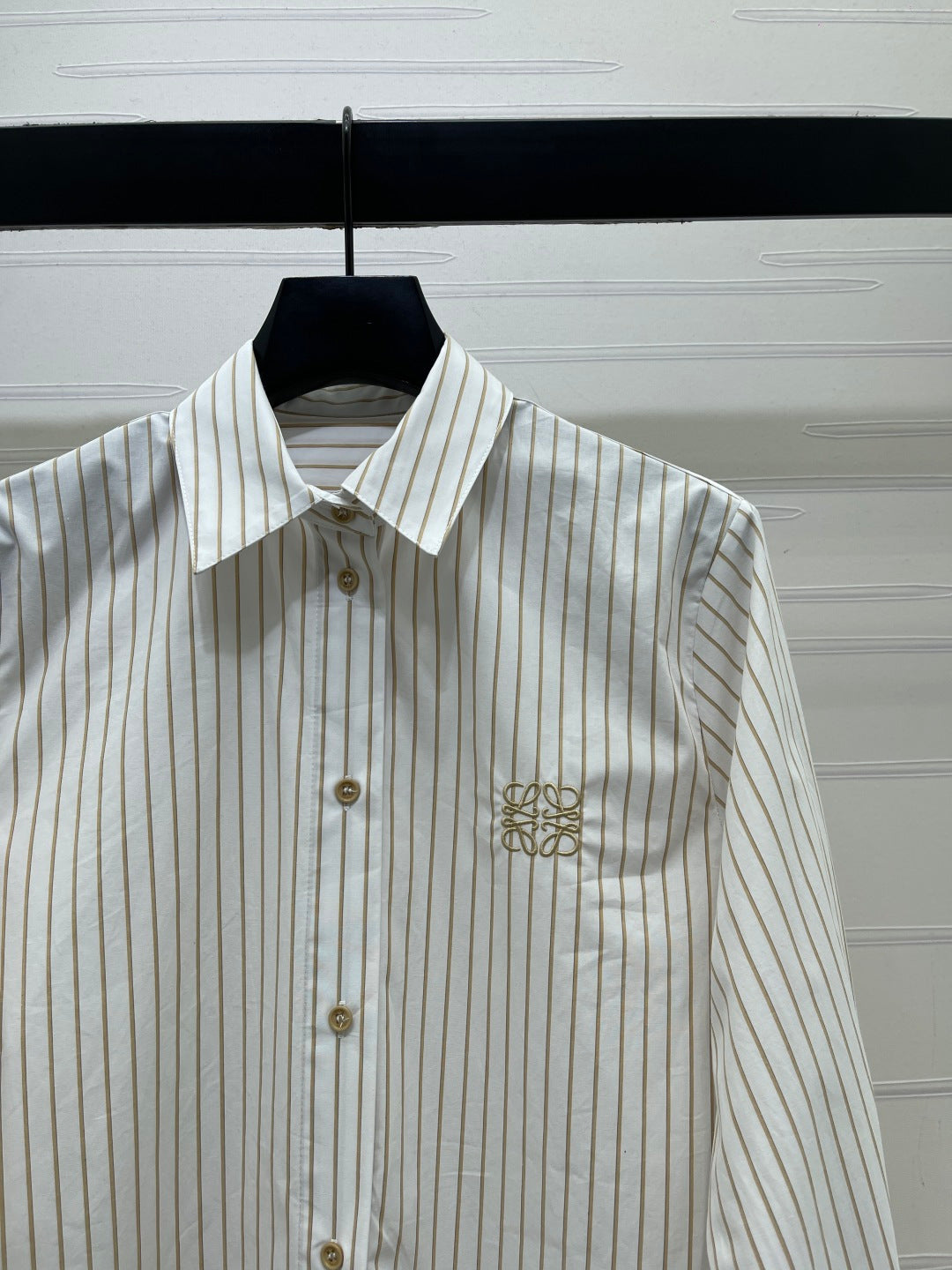 Striped Tie-Up Shirt