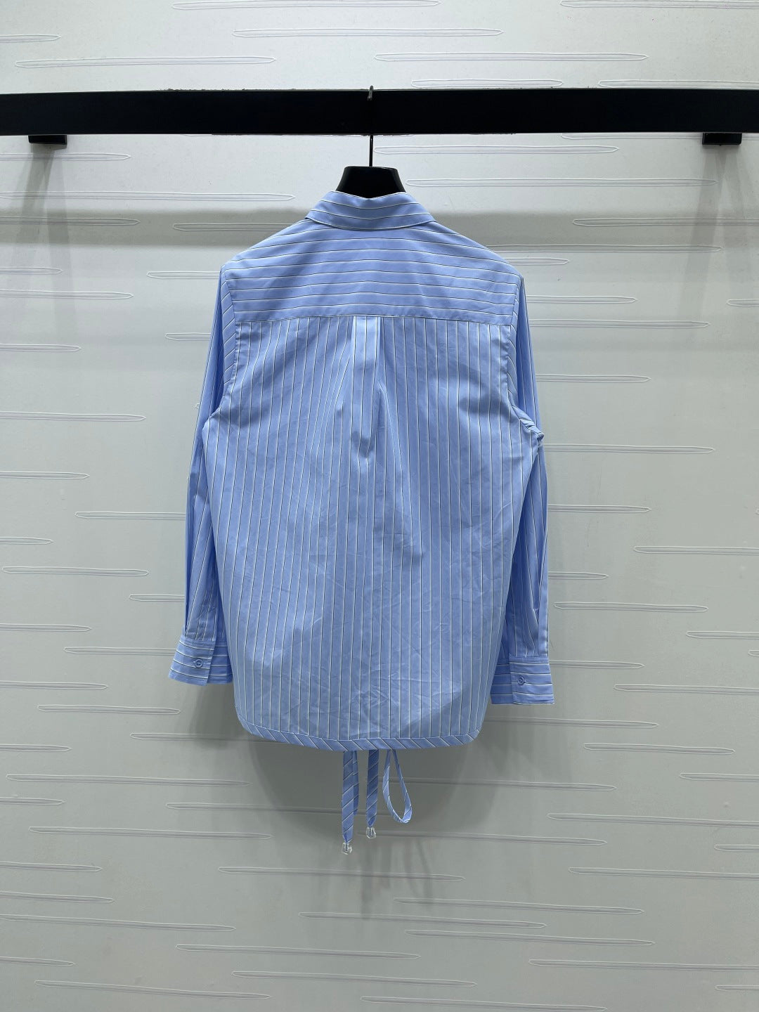 Striped Tie-Up Shirt