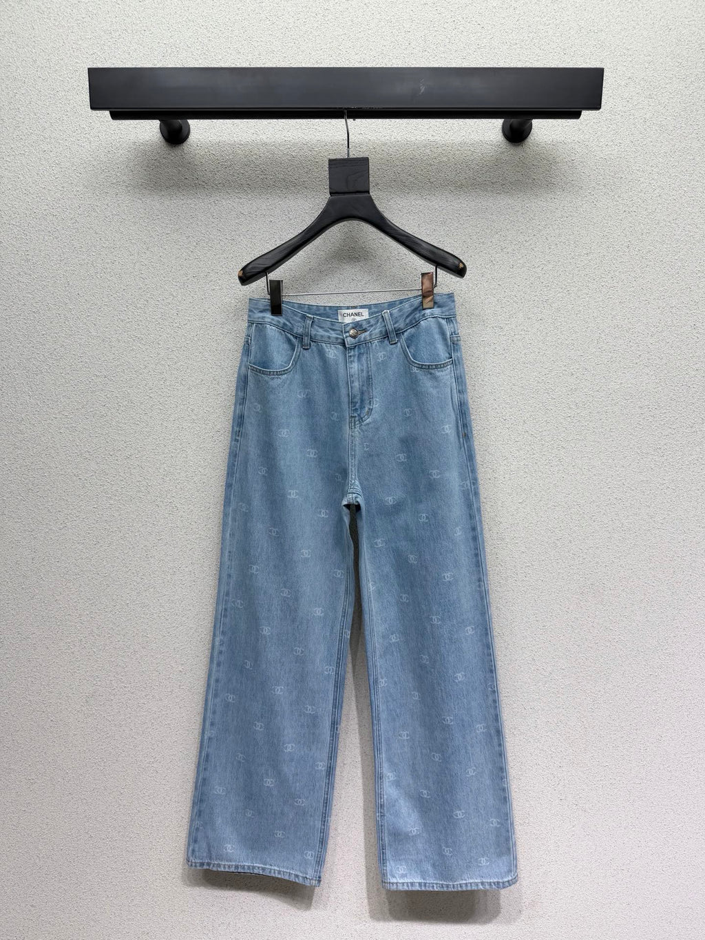 Light blue denim jeans