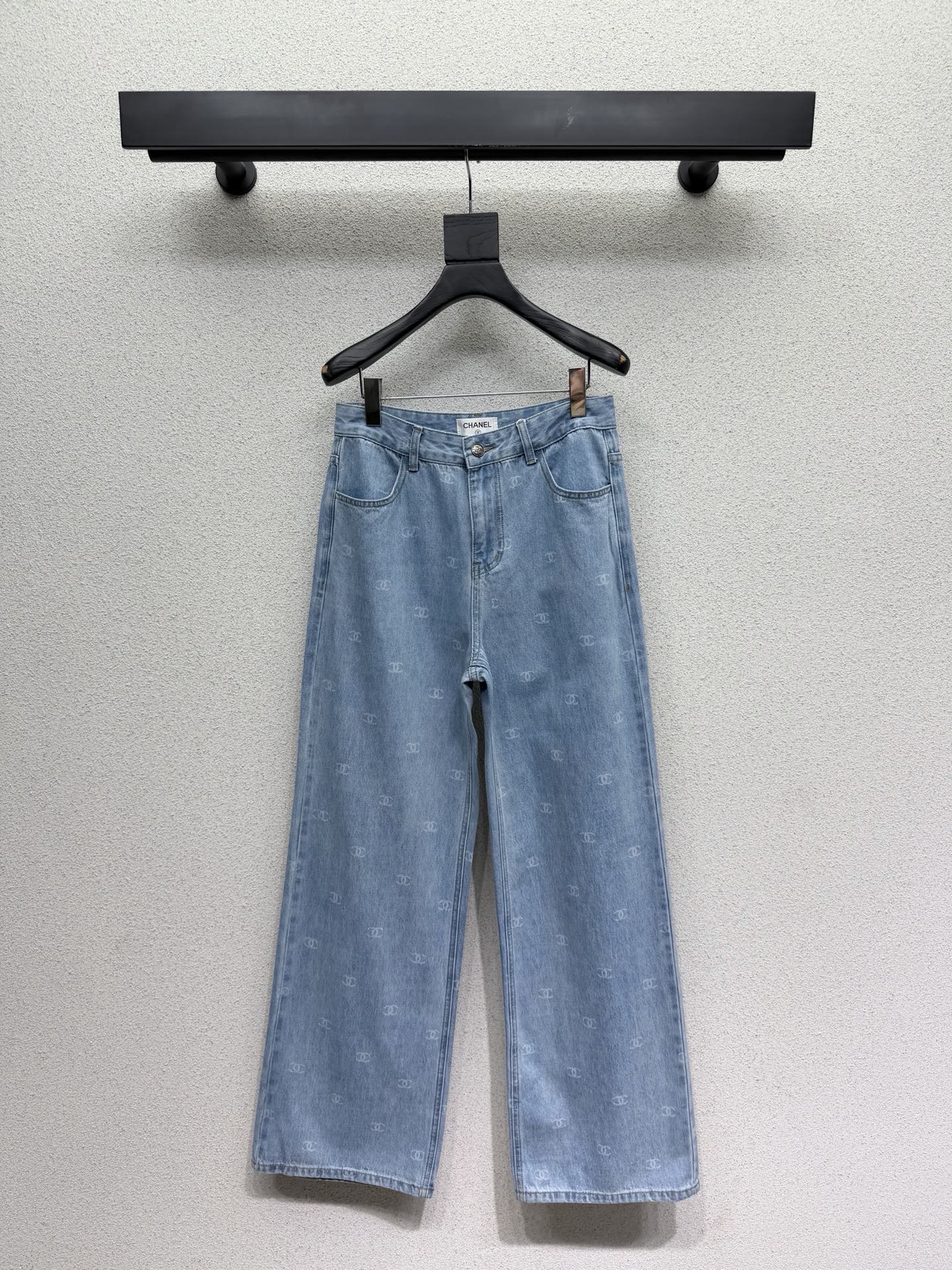 Light blue denim jeans