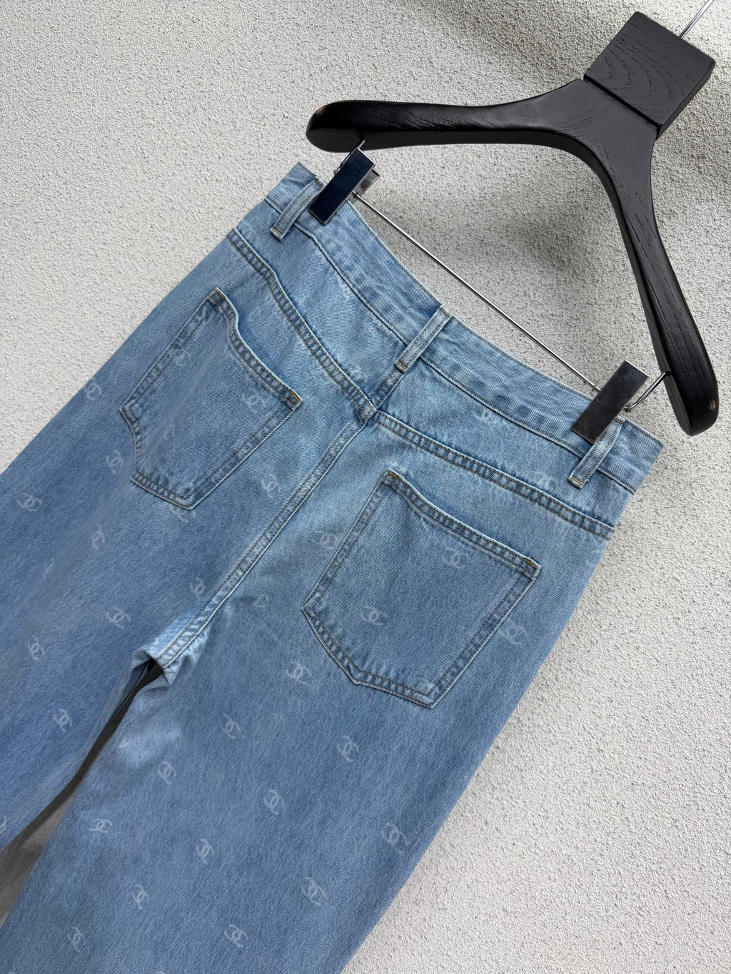 Light blue denim jeans