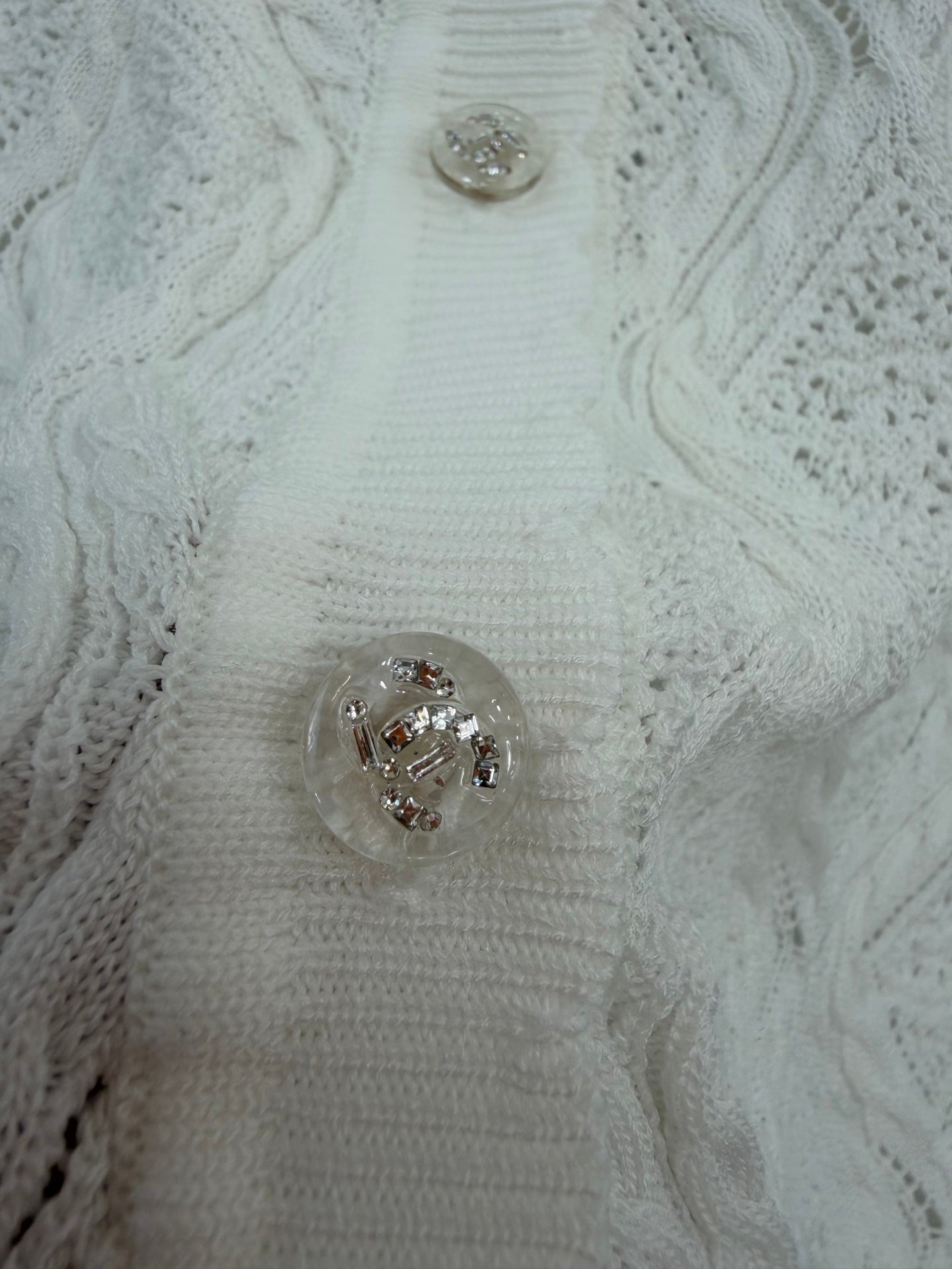 Diamond pattern round neck short sleeve