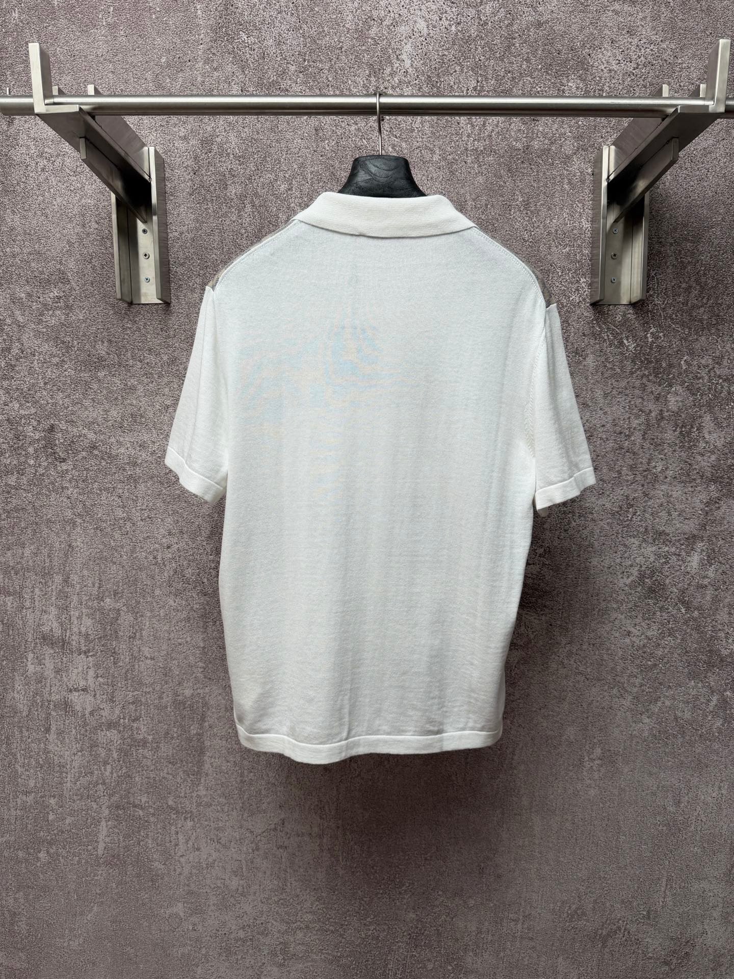 Knitted Short-Sleeve Shirt