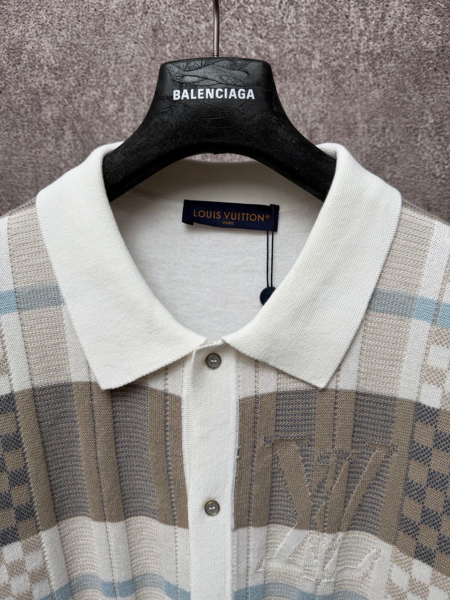 Knitted Short-Sleeve Shirt