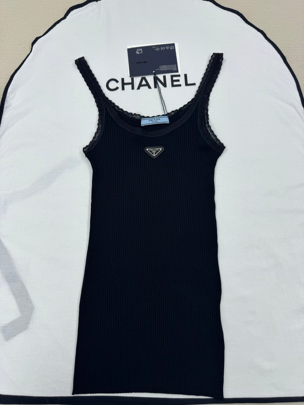 Lace patchwork vest