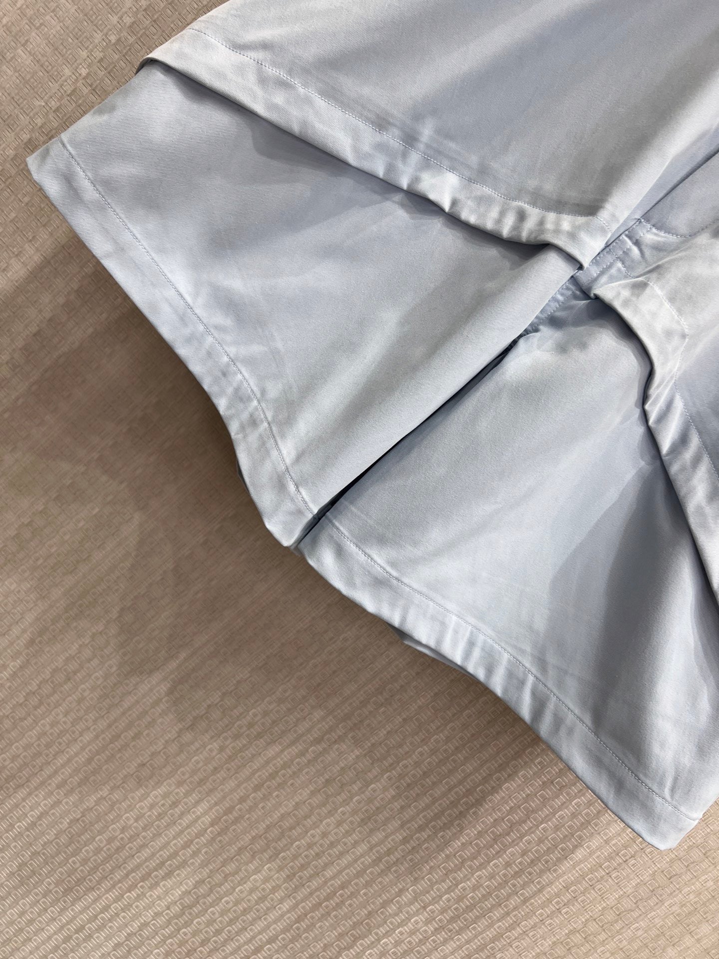 Deconstructed Wide-Leg Shorts