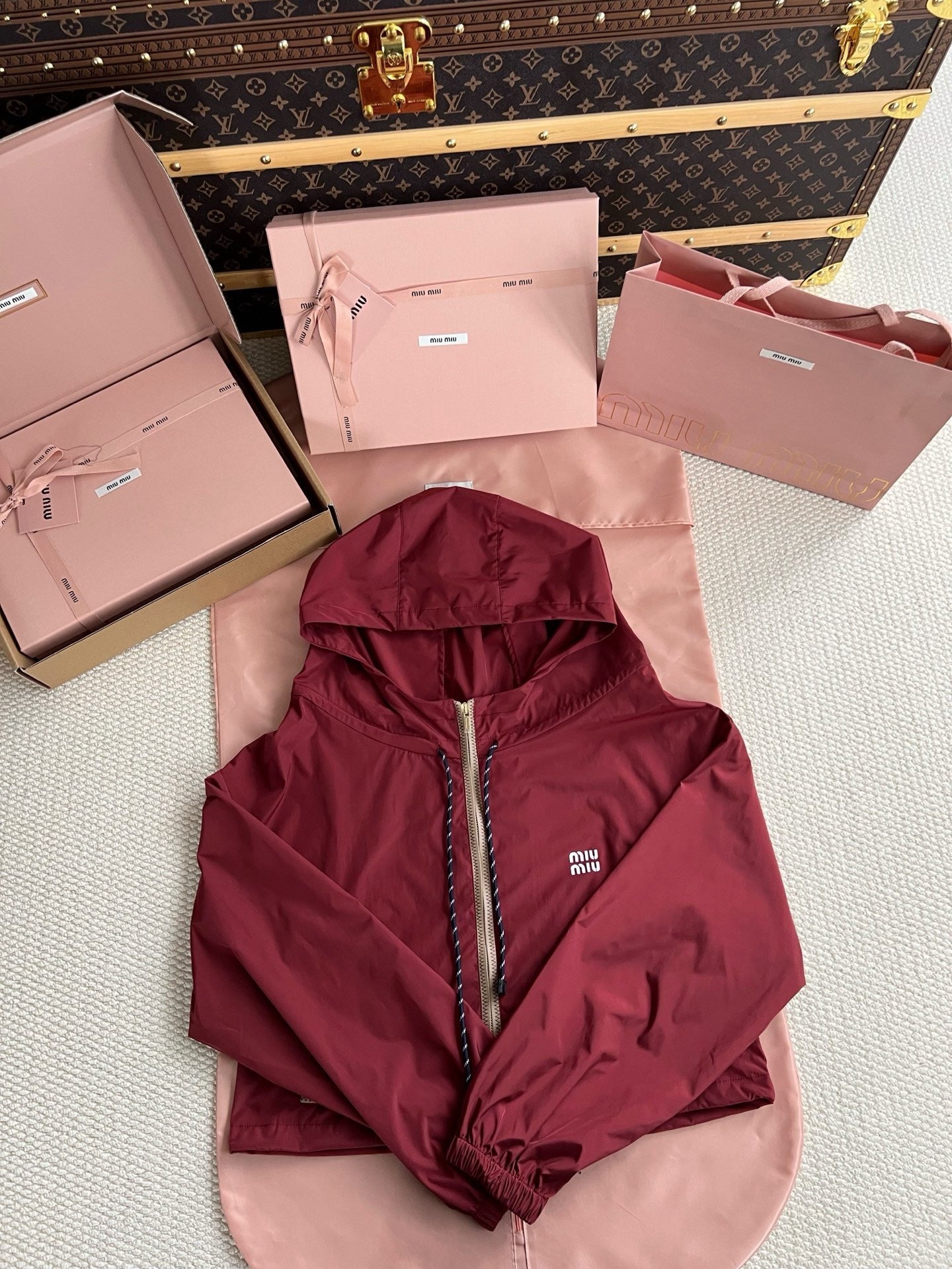 Hooded Cropped Jacket