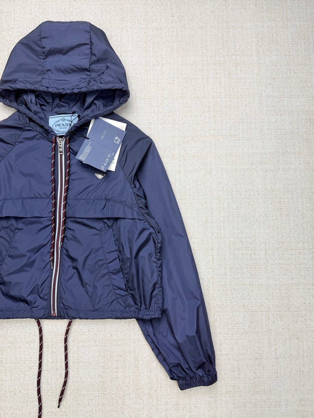 Hooded Cropped Jacket