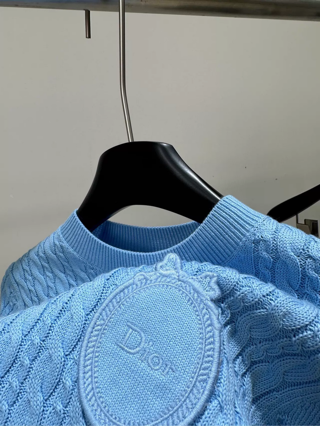 26 Fried Dough Twists round neck knitting short sleeve