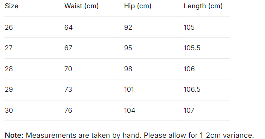 Straight-leg denim trousers