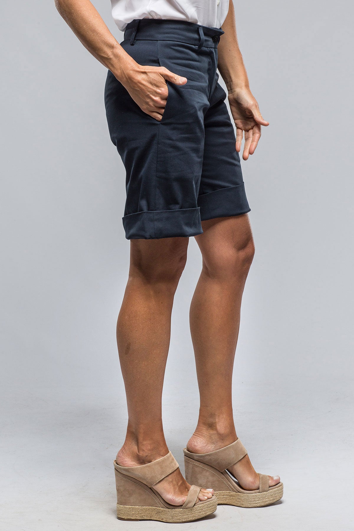Gelato Long Shorts In Navy