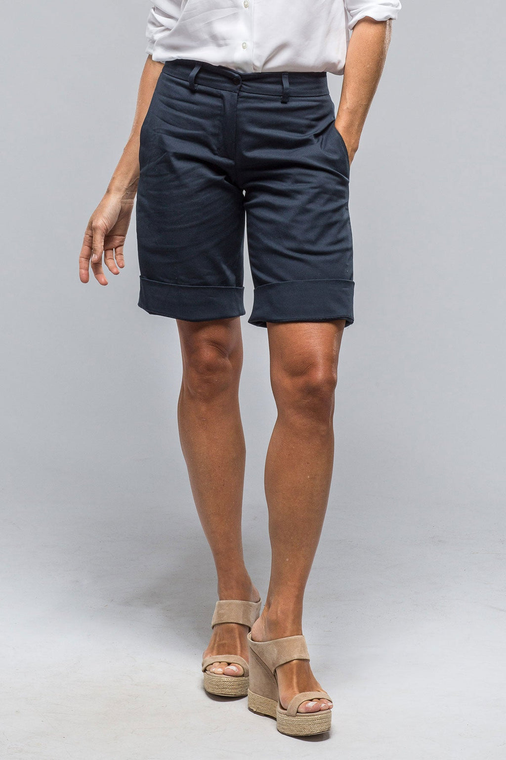 Gelato Long Shorts In Navy