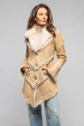 Amaya Shearling In Vintage Palomino