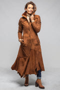 Cori Long Shearling In Cognac