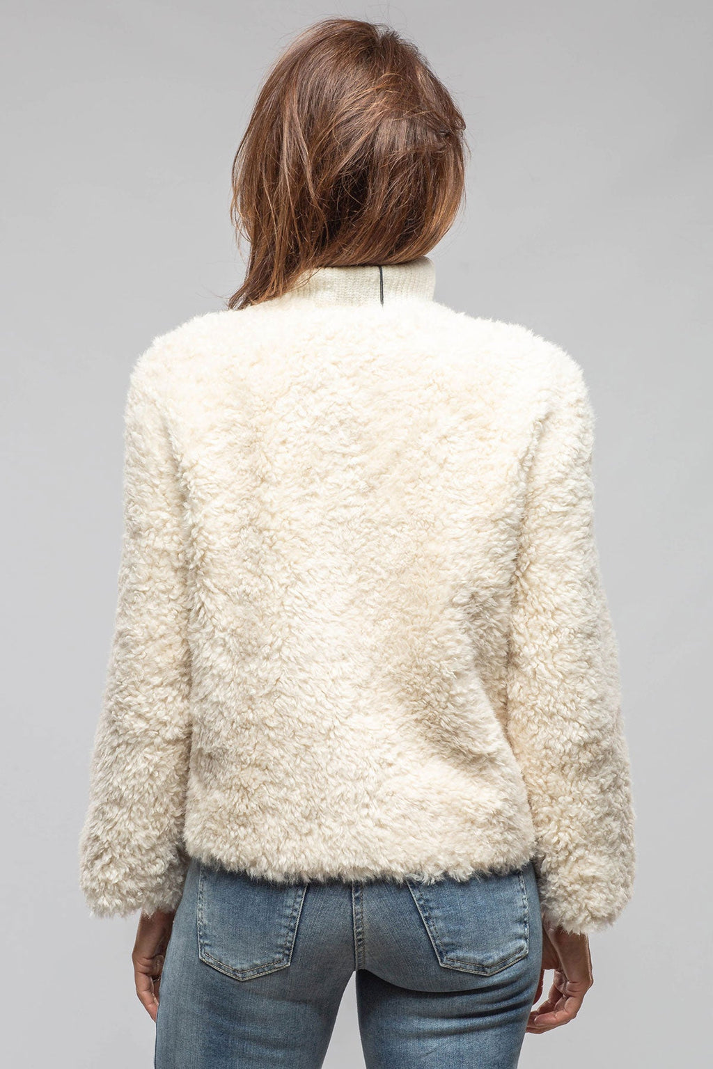 Pinto Reversible Eco Shearling In Honey Cream