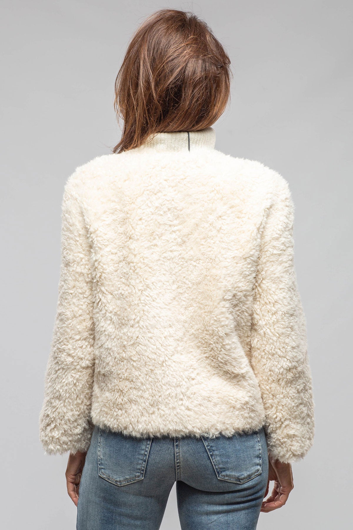 Pinto Reversible Eco Shearling In Honey Cream