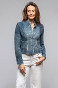 Olette Stitch Knit Jacket In Titanium
