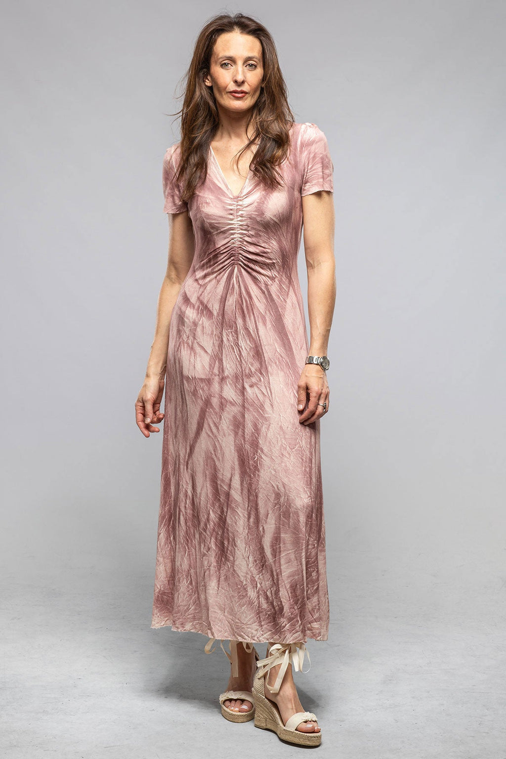 Quay Short Sleeve Dress In Quartz