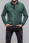 Barnes Suede Baseball Jacket