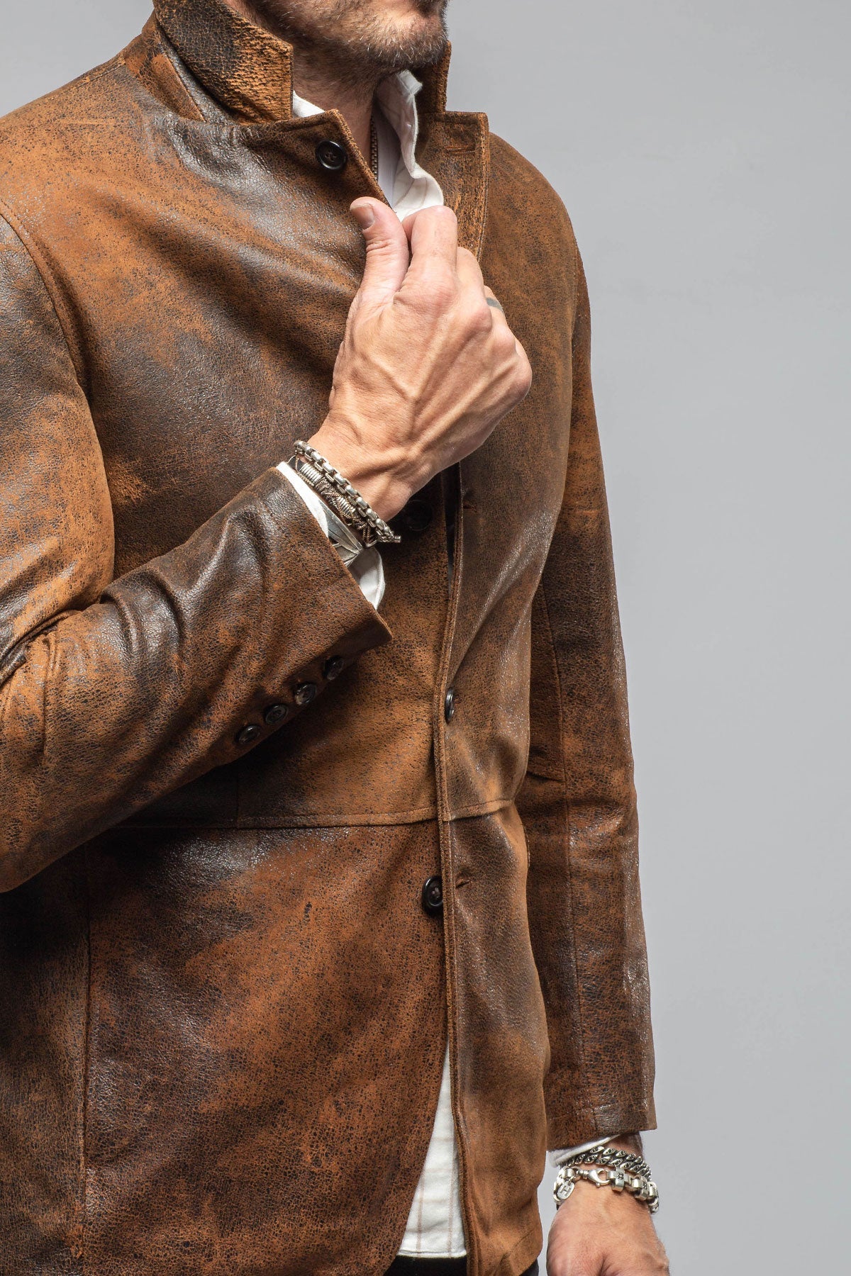 Butch Cassidy Blazer In Brown Elk