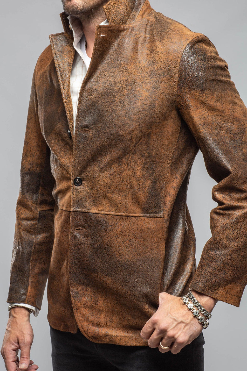 Butch Cassidy Blazer In Brown Elk