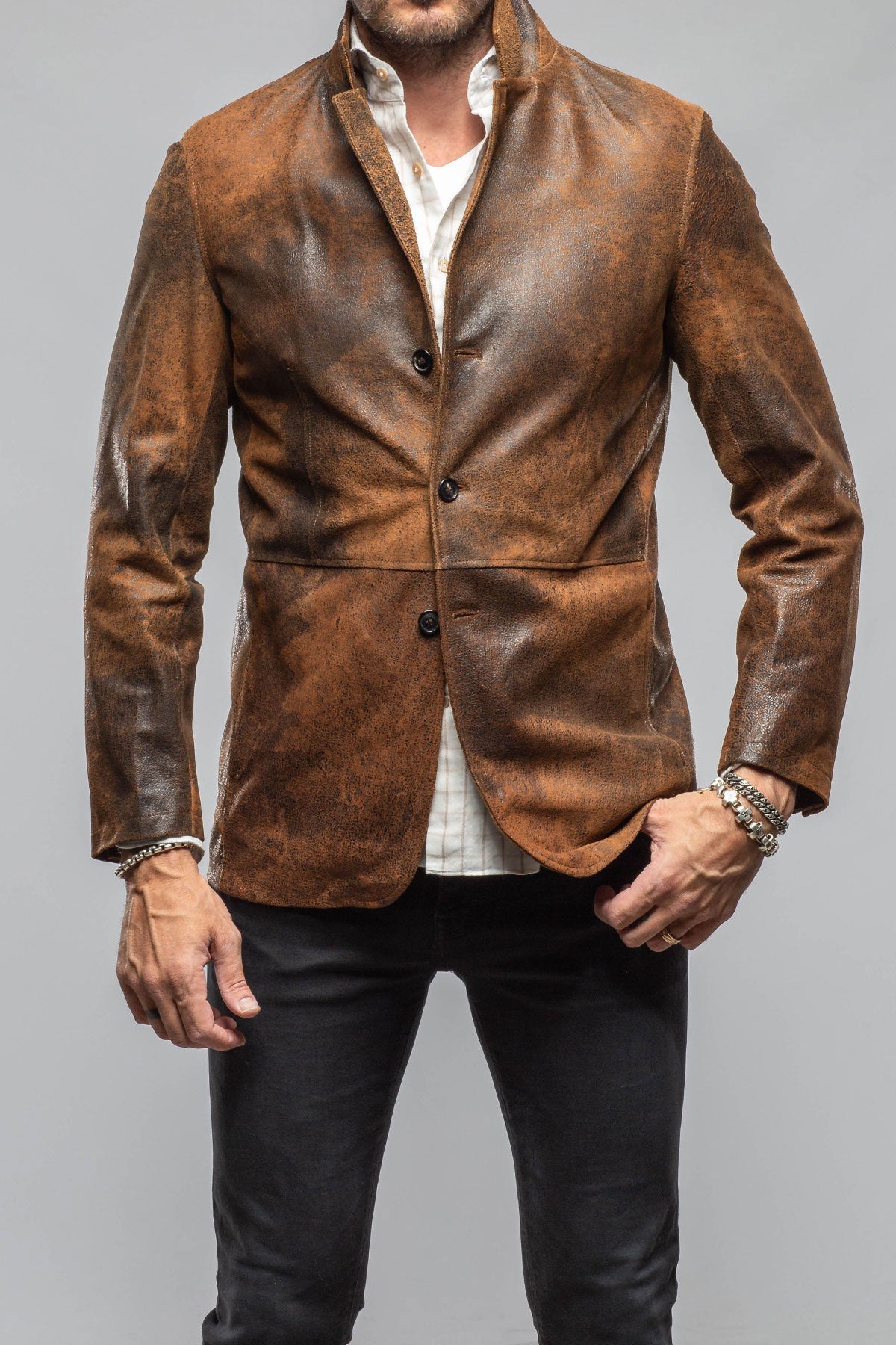 Butch Cassidy Blazer In Brown Elk