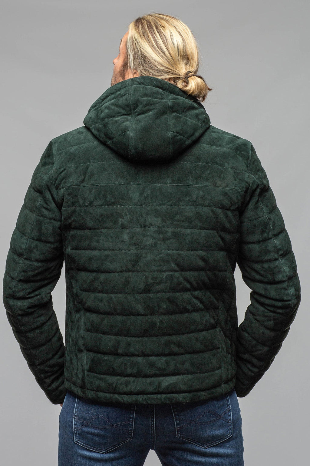 Cheyenne Suede Puffer Jacket