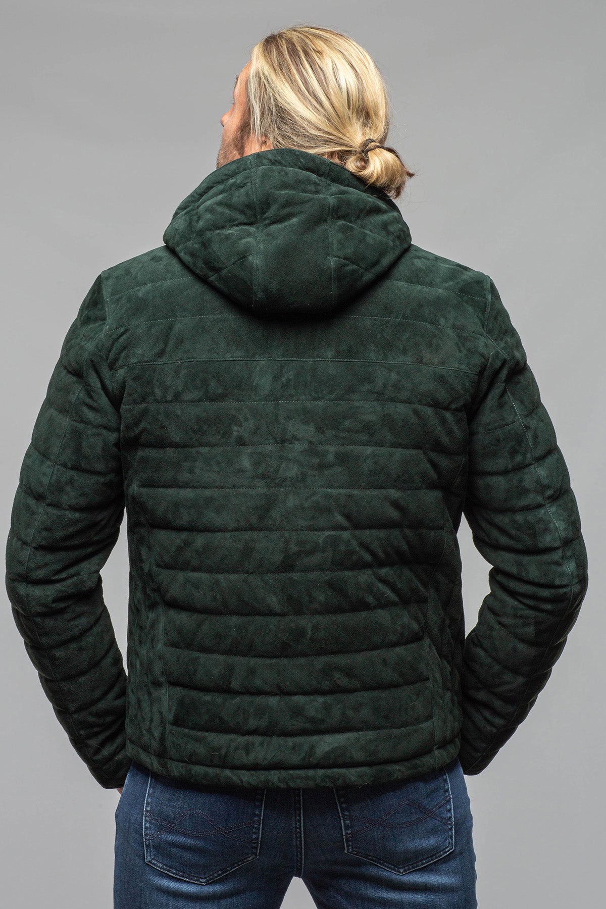 Cheyenne Suede Puffer Jacket