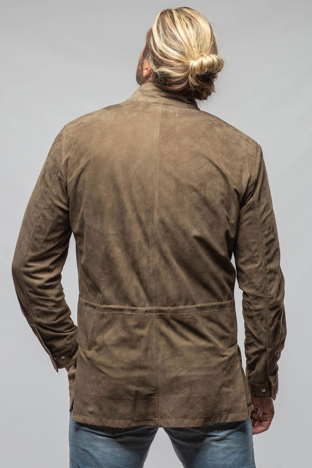 Drake Suede Safari Coat
