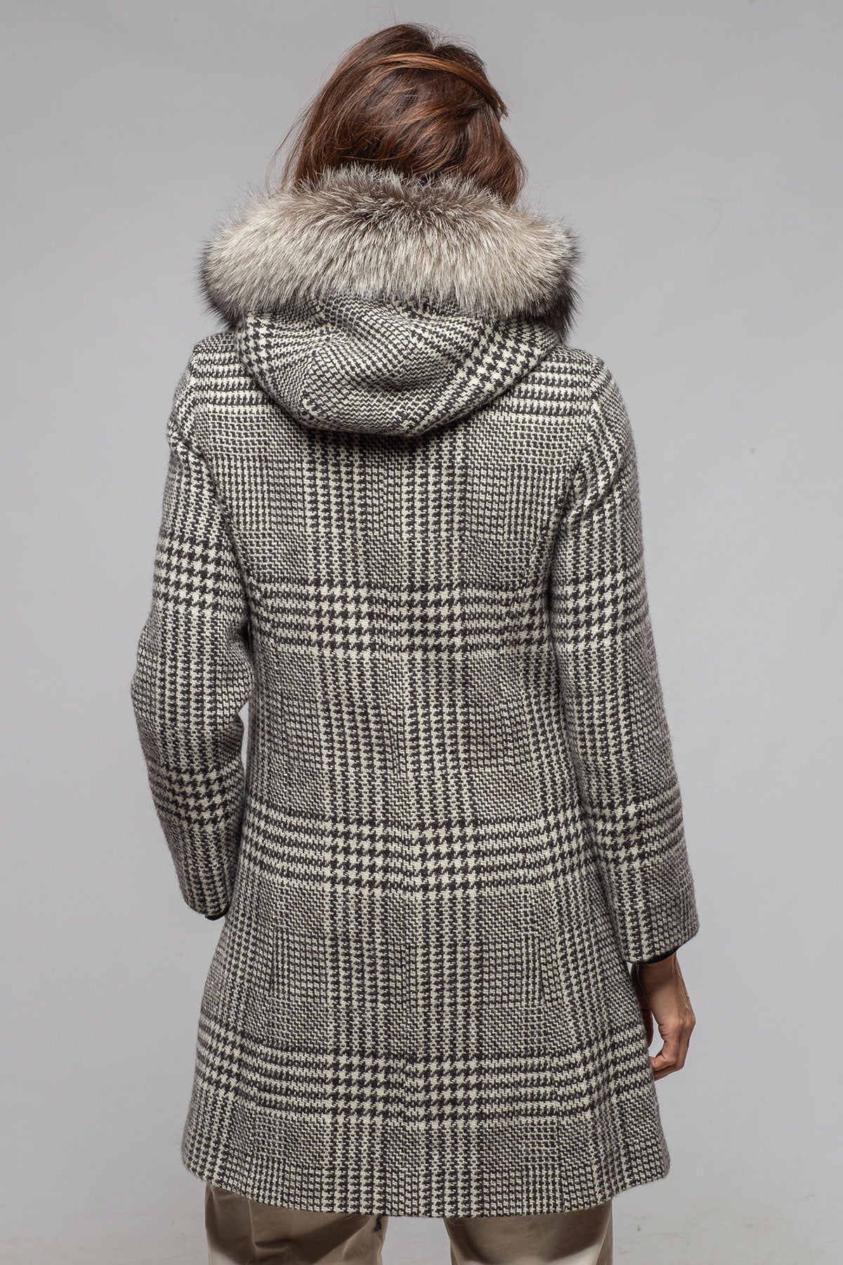 Emma Knit Coat w/Fur Collar