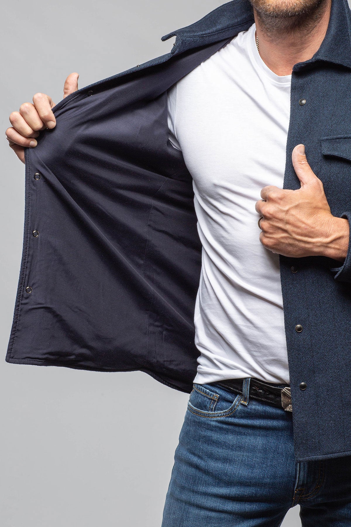 Levi Cashmere Snap Shirt