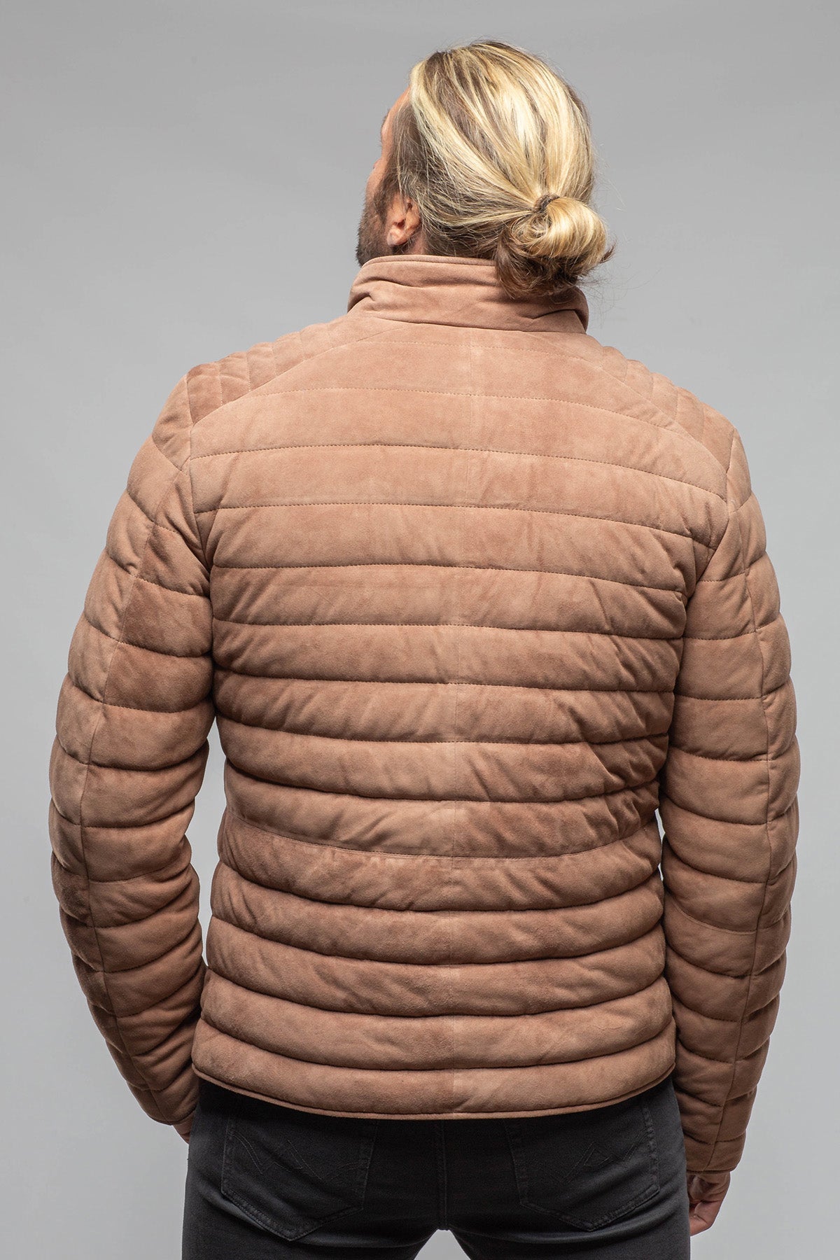 Lorenzo Suede Puffer