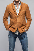 Maldito Suede Blazer In Cognac