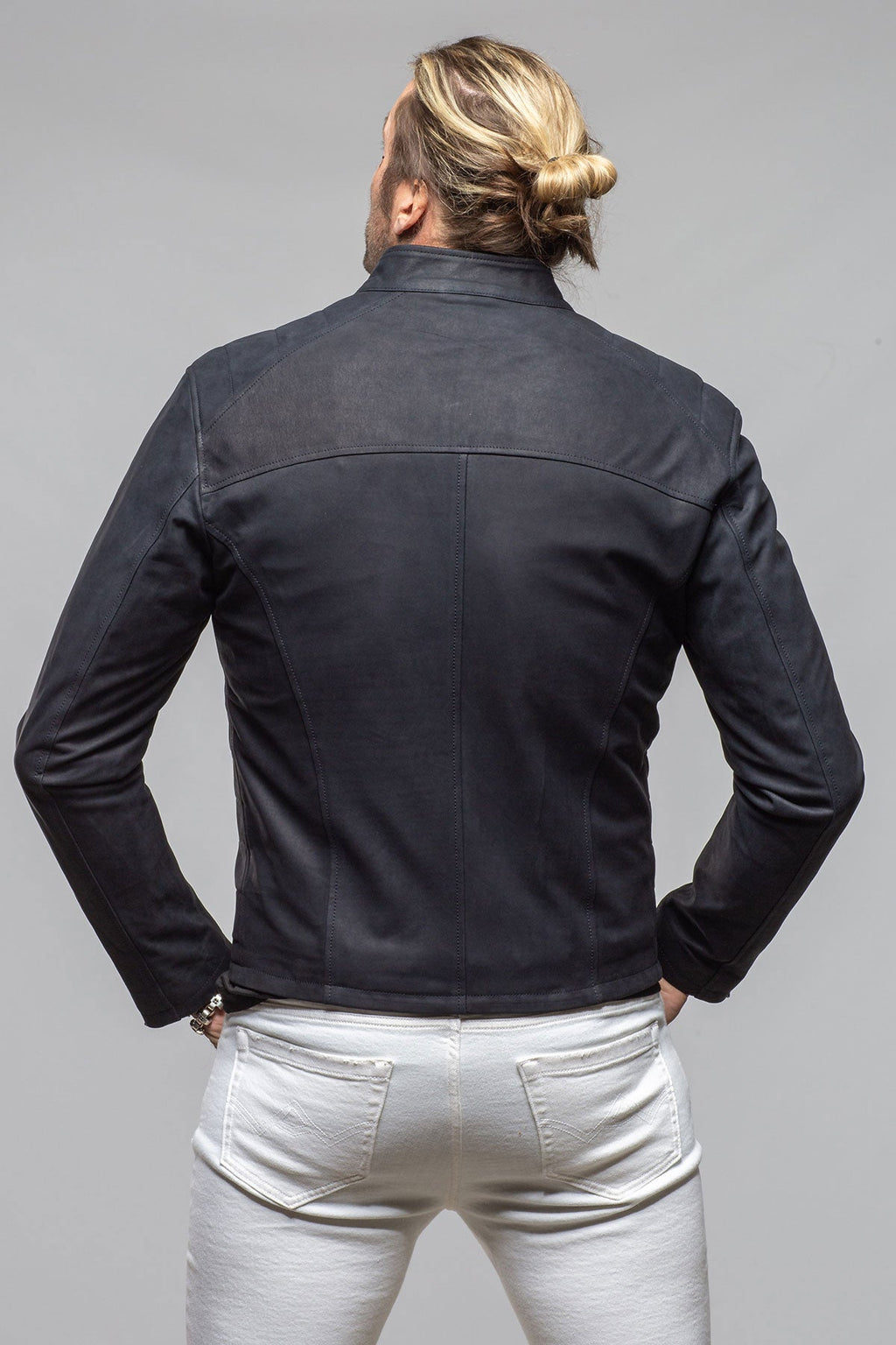Nelson Nubuck Biker Jacket