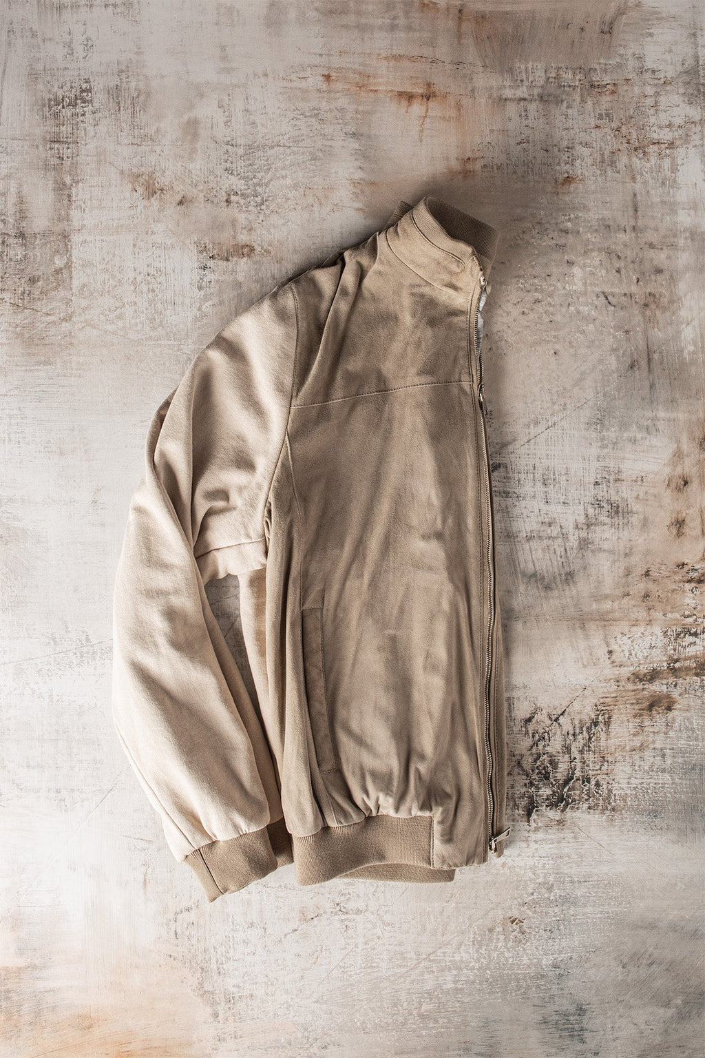 Postiano Hybrid Suede Shirt In Ivory