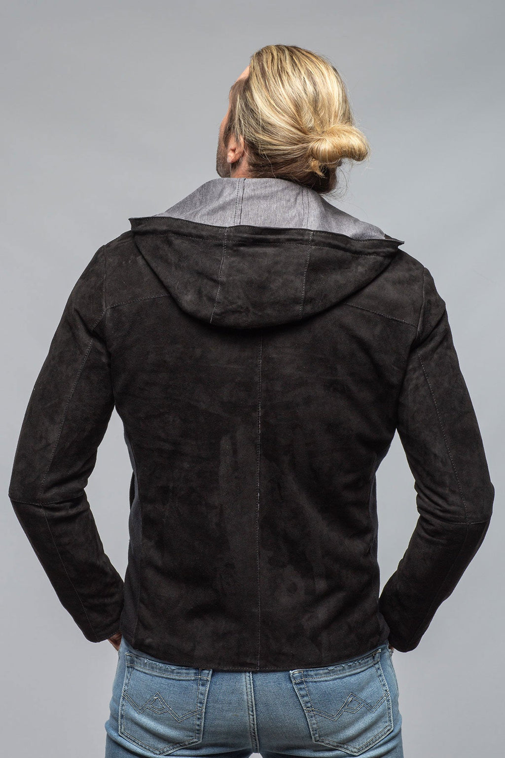 Reston Hooded Suede Jacket