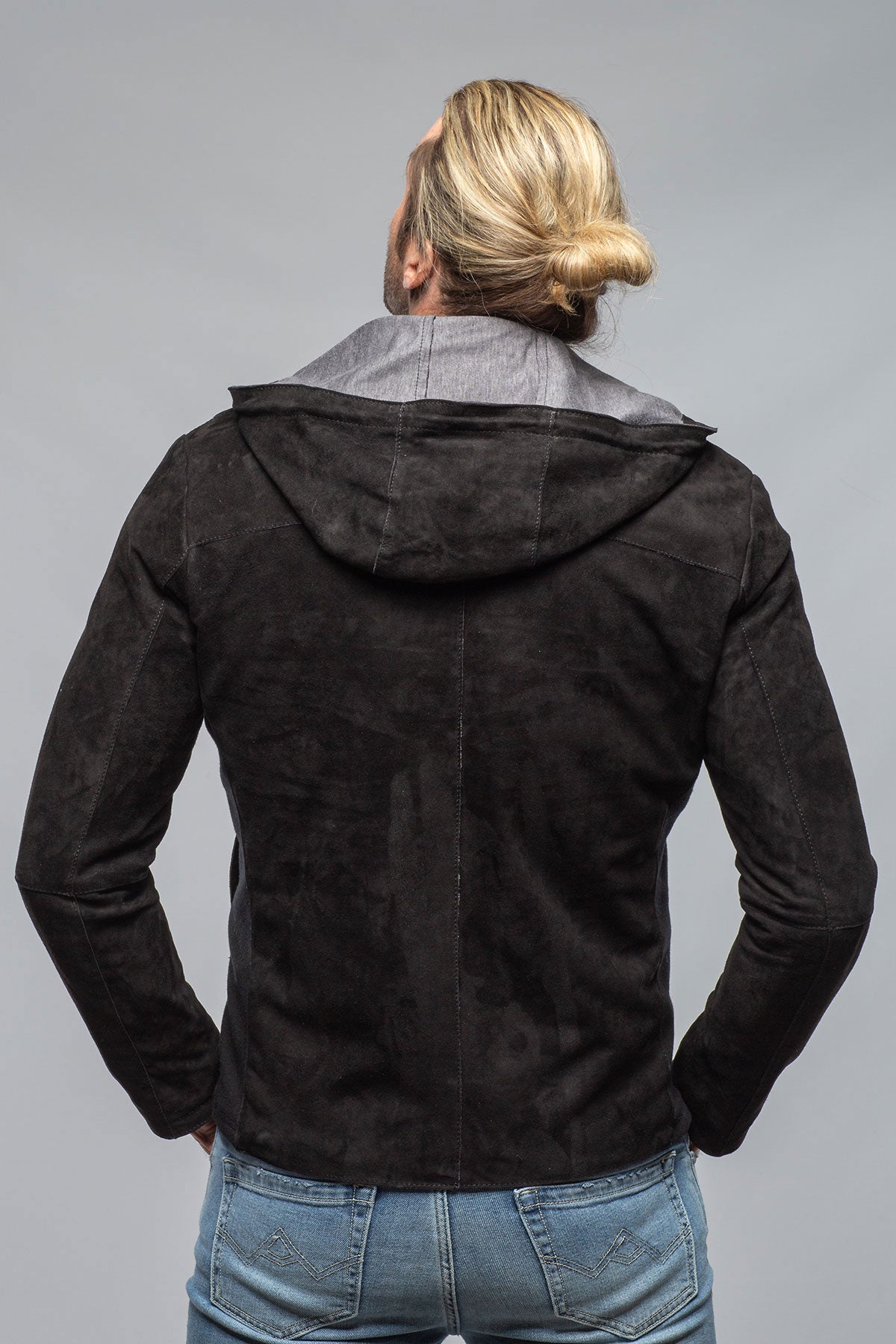 Reston Hooded Suede Jacket