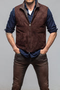 Riley Vest In Dark Chocolate