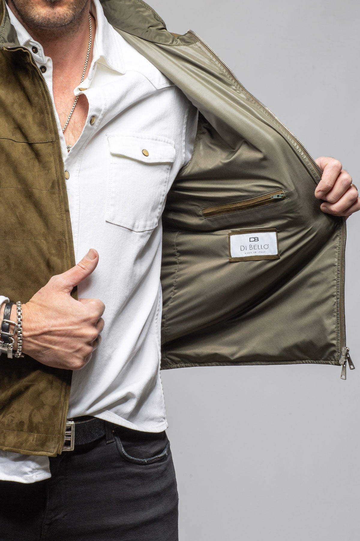 Riley Vest In Verde