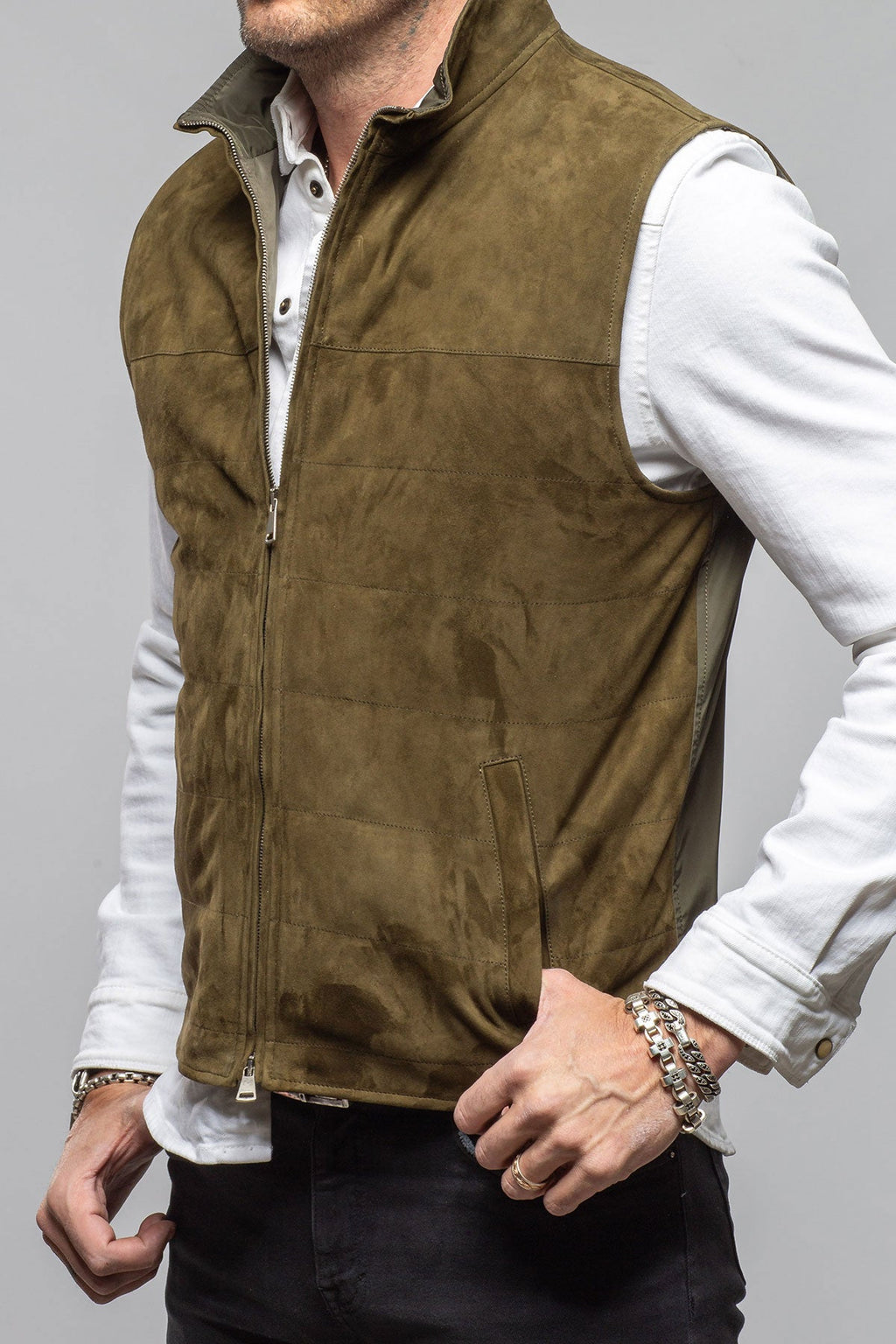 Riley Vest In Verde