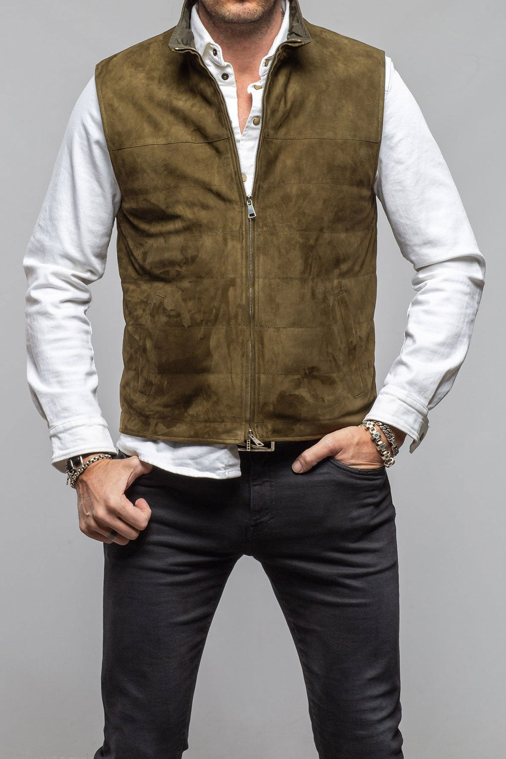 Riley Vest In Verde