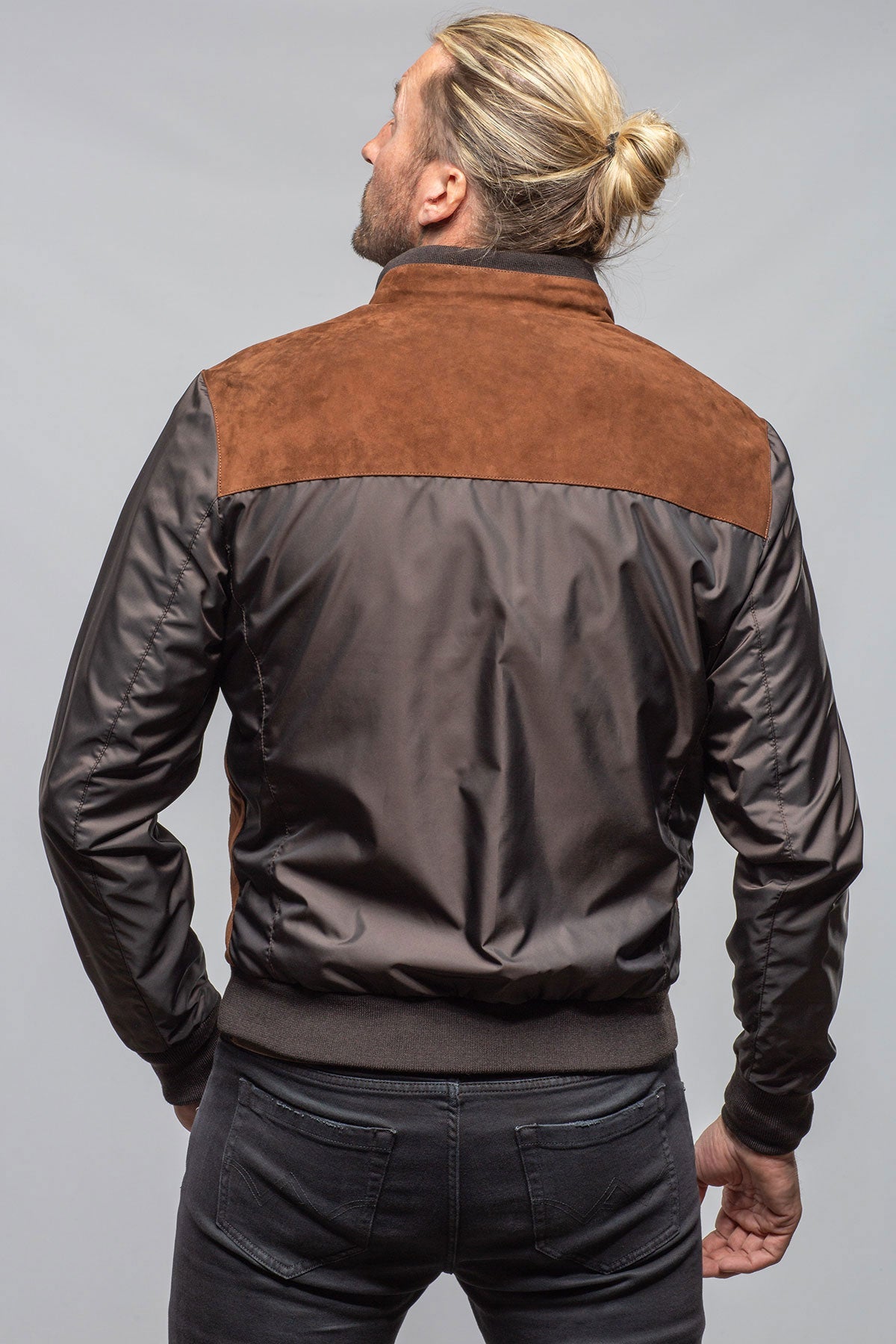 Townsend Hybrid Jacket In Cognac