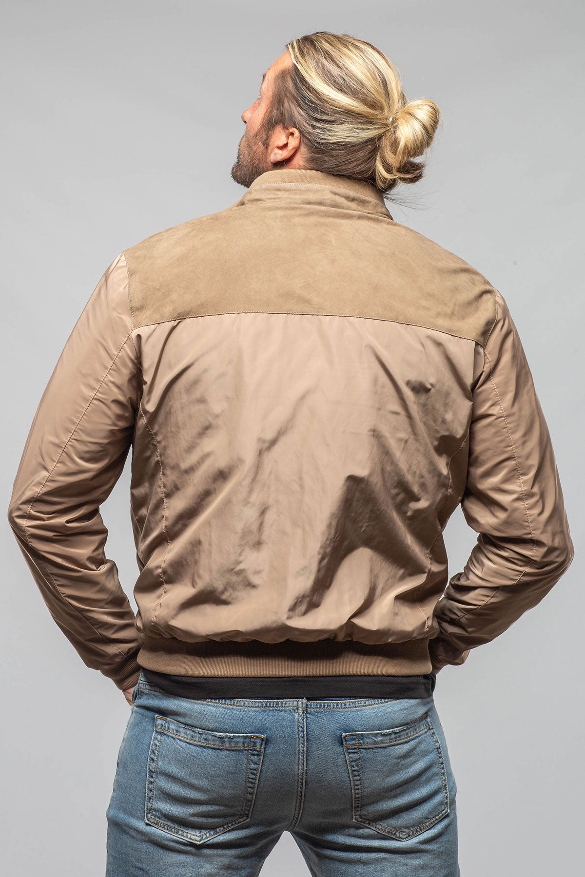 Townsend Hybrid Jacket In Stone